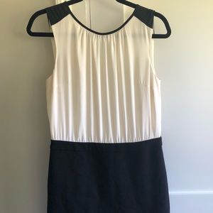 LOFT black and white professional dress